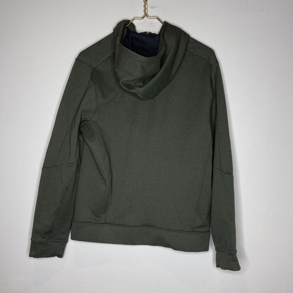 Lululemon Men's City Sweat Zip Hoodie Dark Olive Full Zipper Stretch LM3BC2S S - Picture 6 of 9